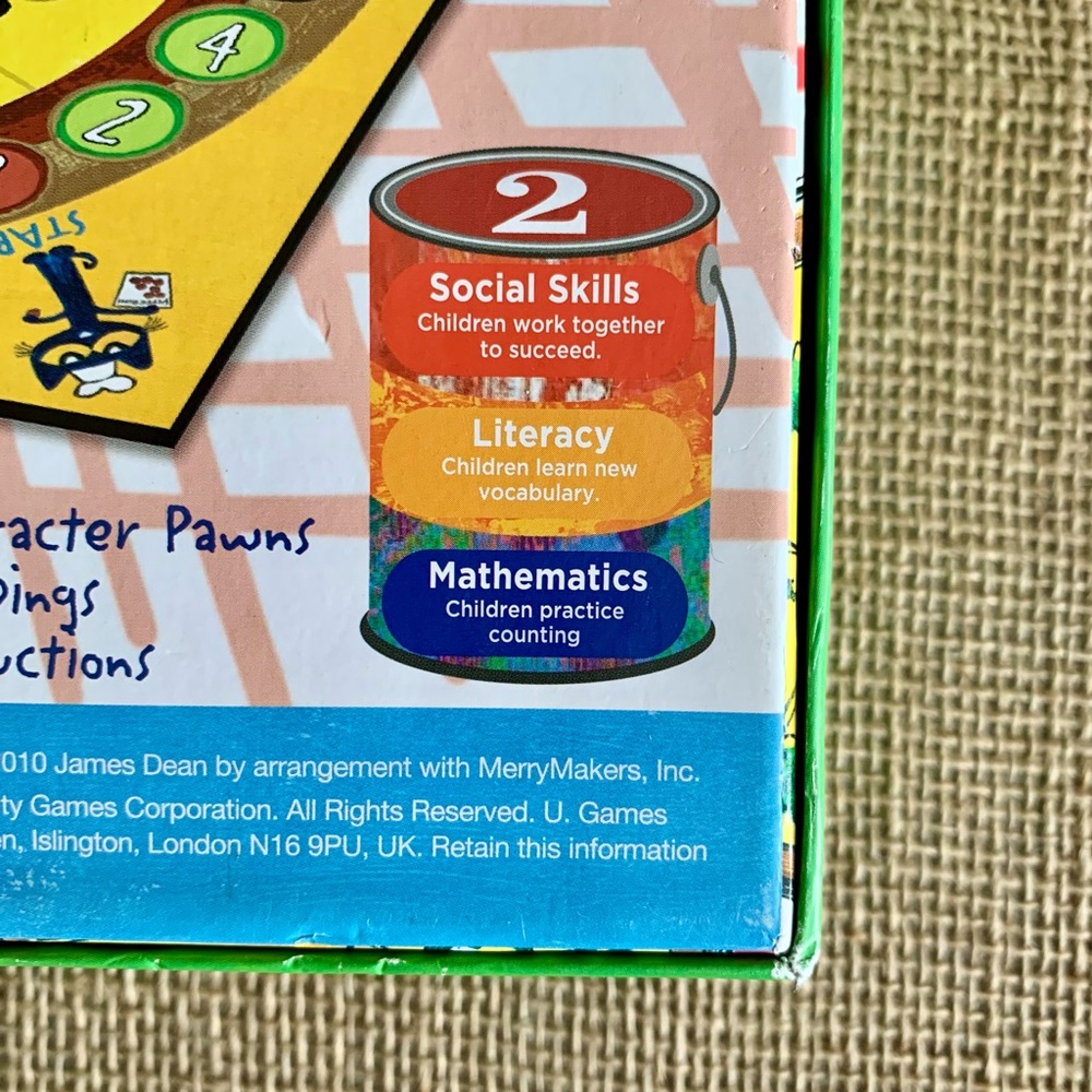 PETE THE CAT Pizza Pie Game & Pete the Cat Coloring Book - Picture 15 of 15